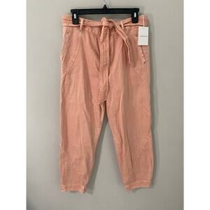 New Zimmermann Cropped High-Rise Barrel Tapered Jeans Size 8 US